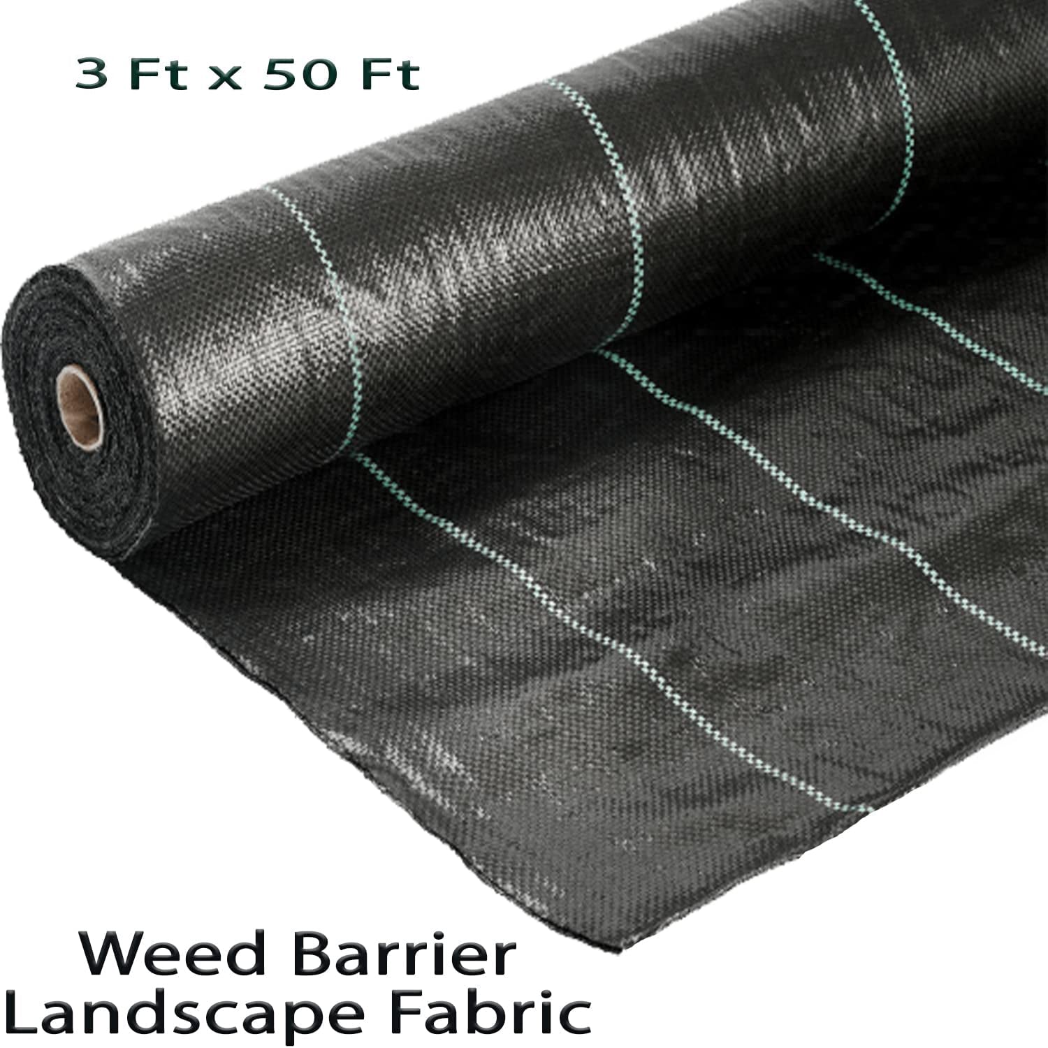 Ashman Landscape Fabric Weed Blocking Mat 3' x 50', Heavy-Duty Weed Ba –  Ashman Online