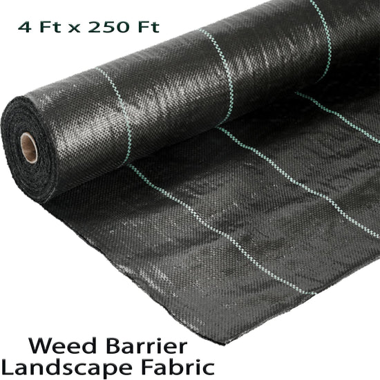 AshmanOnline Landscape Fabric Weed Blocking Mat 4&