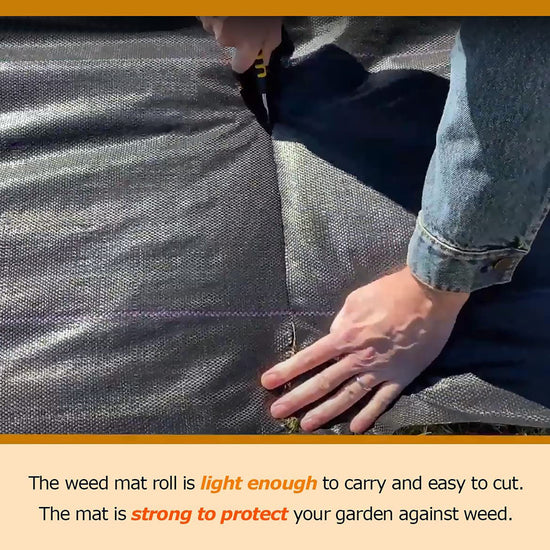 Ashman Landscape Fabric Weed Blocking Mat 4&