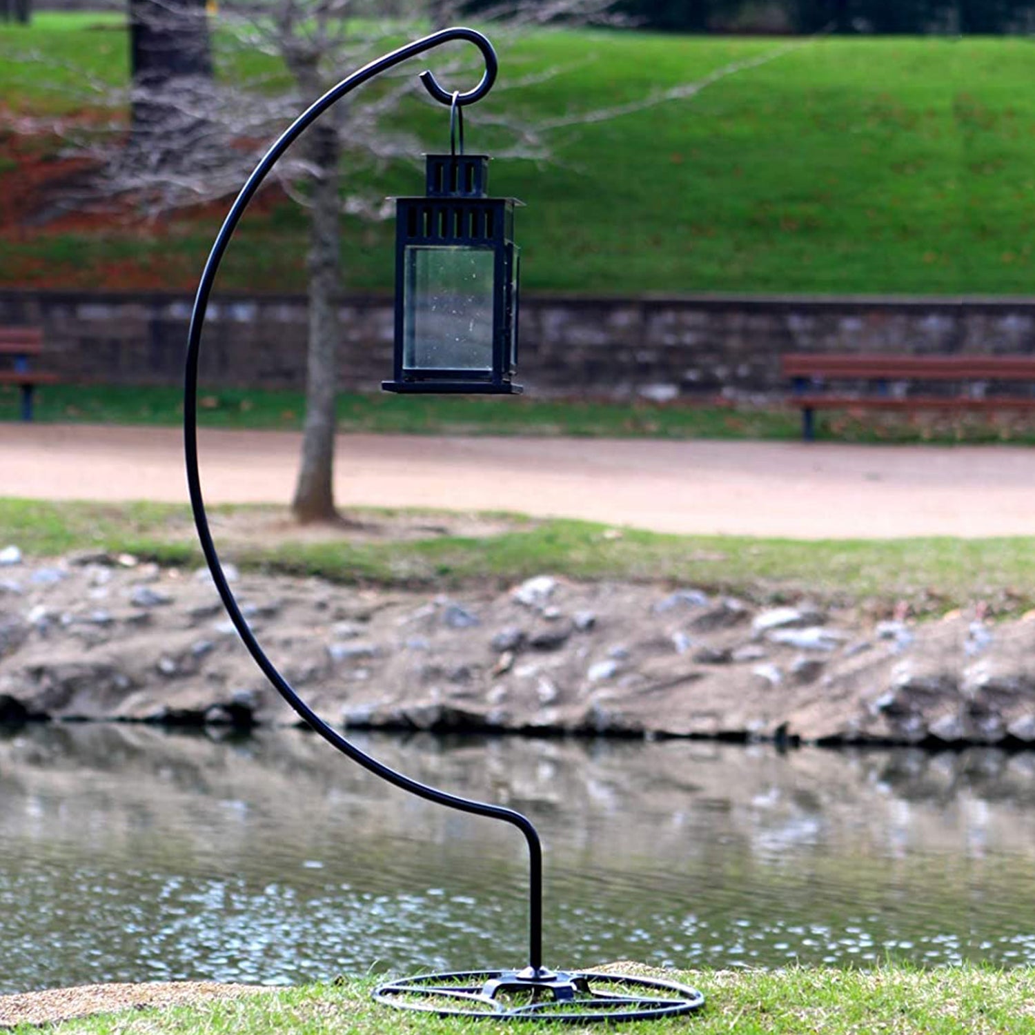 Ashman Shepherd Hook Stand, Bird Cage Stand, Outdoor and Indoor Flower –  Ashman Online