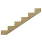 Ashman 6-Step Ground Contact Pressure Treated Pine Wood Stair Stringer