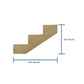 Ashman 3-Step Ground Contact Pressure Treated Wood Pine Stair Stringer