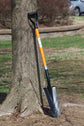 Ashman 4 Various Assorted Shovels 41 in. Long D Handle Grip-Metal Round, Square, Drain Spade and Spade Shovel (4-Piece)