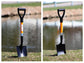 Ashman Assorted Shovels 41 in. Four Large Handle Metal Head Shovels Two 27 in. Short Handle Ashman Assorted Shovels (6-Piece)
