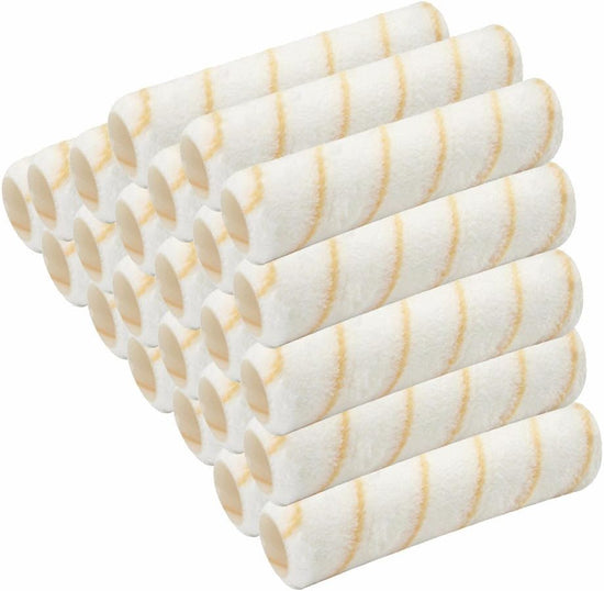 Ashman 9" Woven Roller Cover White – 1/2" Nap (12-Pack)