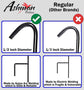 Ashman 72 in. Steel Shepherds Hook (1-Pack)