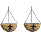 Ashman 12" Plant Hanger Basket with Sword Design Hanging Flower Planter Basket Ideal for Fences, Sword 2 Pack