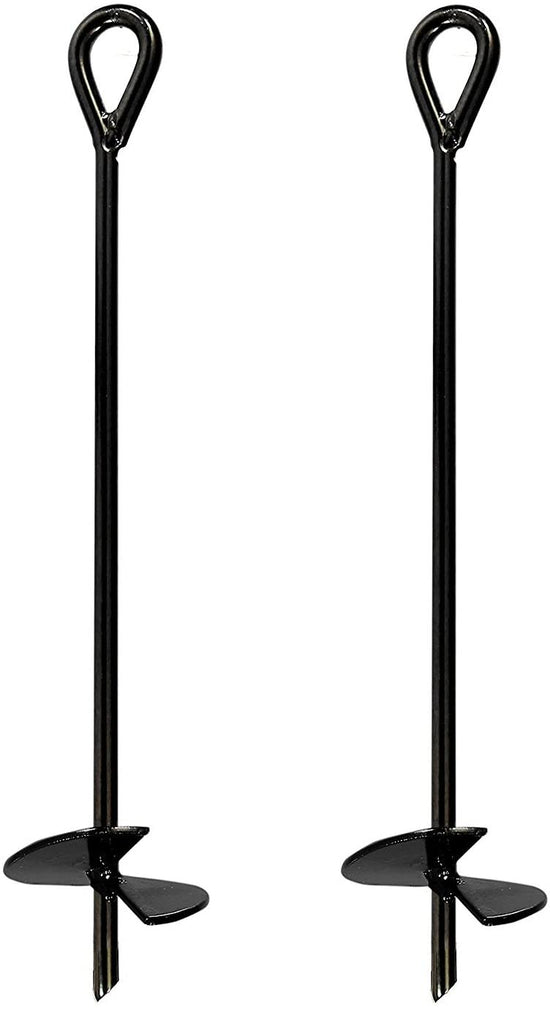 Ground Anchor 40 Inch Heavy Duty, 2 Pack