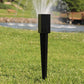 Ashman Fence Post Anchor 30 Inches Tall, 3.5 x 3.5 Inches Wide, Ideal for securing Mailbox Posts, Deck Posts, Gazebo Posts, Street Lamps, 4 Pack.