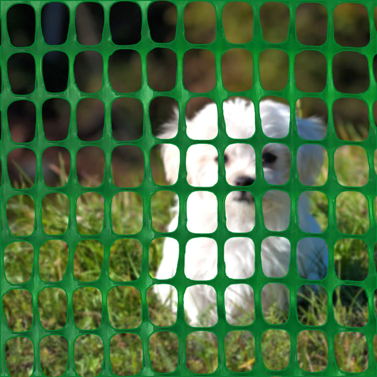 Green Plastic Garden Mesh, 4x4mm Small Square Mesh