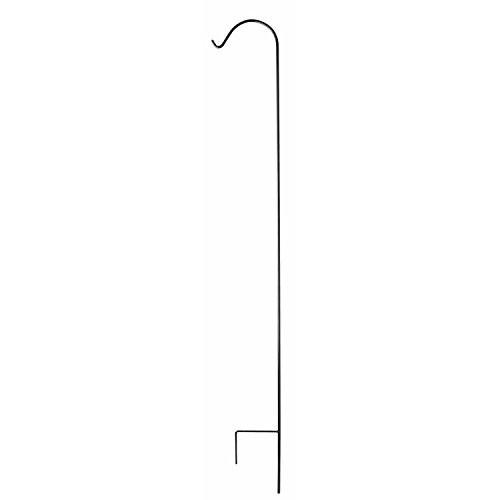 Ashman Black Shepherd Hook 92 Inch 500 Pack, 15MM Thick, Super Strong, Rust Resistant Steel Hook