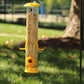 Ashman Bird Feeder, Metal Top and Bottom, Spacious Design, Attractive & Long Lasting