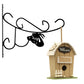 Ashman Butterfly Shaped Plant Hook or Plant Bracket 13.5 inches Long to Hang Bird Feeders.