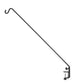 Ashman 49 Inch Deck Hook, Double Forged Solid Metal Single Piece Rod, Ideal for Bird Feeders, Plant Hangers, Coconut Shell Hanging Baskets.