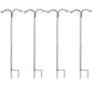 Ashman Shepherds Hook 65 Inch Two Sided Shepherd Hook, 1/2 Inch Thick, Super Strong, Rust Resistant Steel Hook for Hanging Plant Baskets, 4 Pack