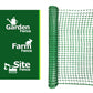 Ashman Plastic Mesh Fence, Construction Barrier Netting, Green, 4&