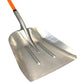 Ashman Aluminum Snow Shovel 48 Inches with Large Head and Durable Handle (1 Pack)