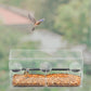 Ashman Deluxe Window Bird Feeder, Spacious Design, Easy to Install, Clean and Fill, Great Gift for Friends and Family