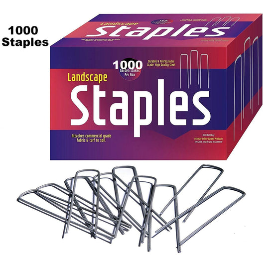 Ashman 6 Inch Landscape Staples, 1,000 count