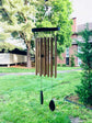 Ashman 30 inch Golden Wind Chimes - Tone Sympathy Wind Chimes with 12 Golden Copper Vein Tubes -  A Product for Indoor and Outdoor Décor.