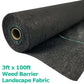 Ashman Landscape Fabric Weed Blocking Mat 3&