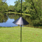 Ashman Squirrel Guard, Heavy Duty Metal, Bird Feeder, Shepherd Hook