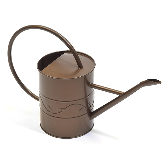 Ashman Bronze Watering Can for Outdoor and Indoor Plant Watering Use with 2 Litre Capacity. 100 Count