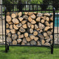 Ashman Log Rack – Firewood Log Rack, Indoor & Outdoor Wood Stack Holder – Weighing 16 Pounds and Measuring - 49" Long x 13.5" Wide x 48" Tall.