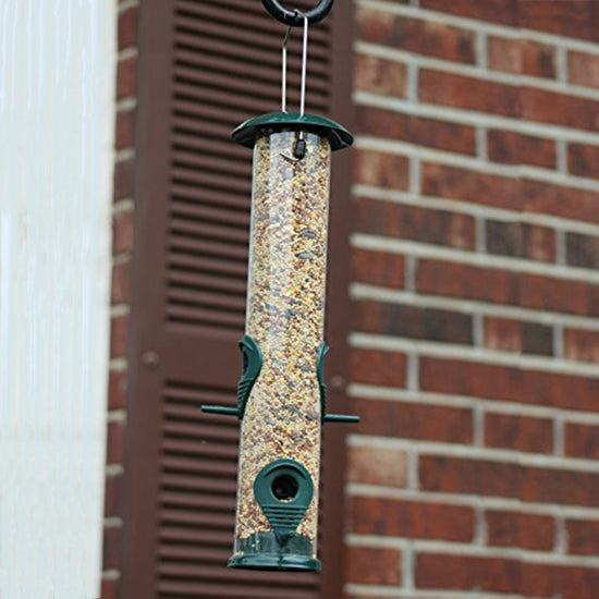 Ashman Bird Feeder to Attract Wild Birds (Green)