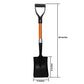Ashman Square Shovel (Medium) - (2 Pack), 27 Inches in Length with D-Cup Handle Square Shovel, Sturdy Build and Easy to use, Material with Firm and Comfortable Durable Handle, Built to Last.