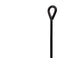 Ashman Black Ground Anchor 40 Inches in Length and 10MM Thick in Diameter