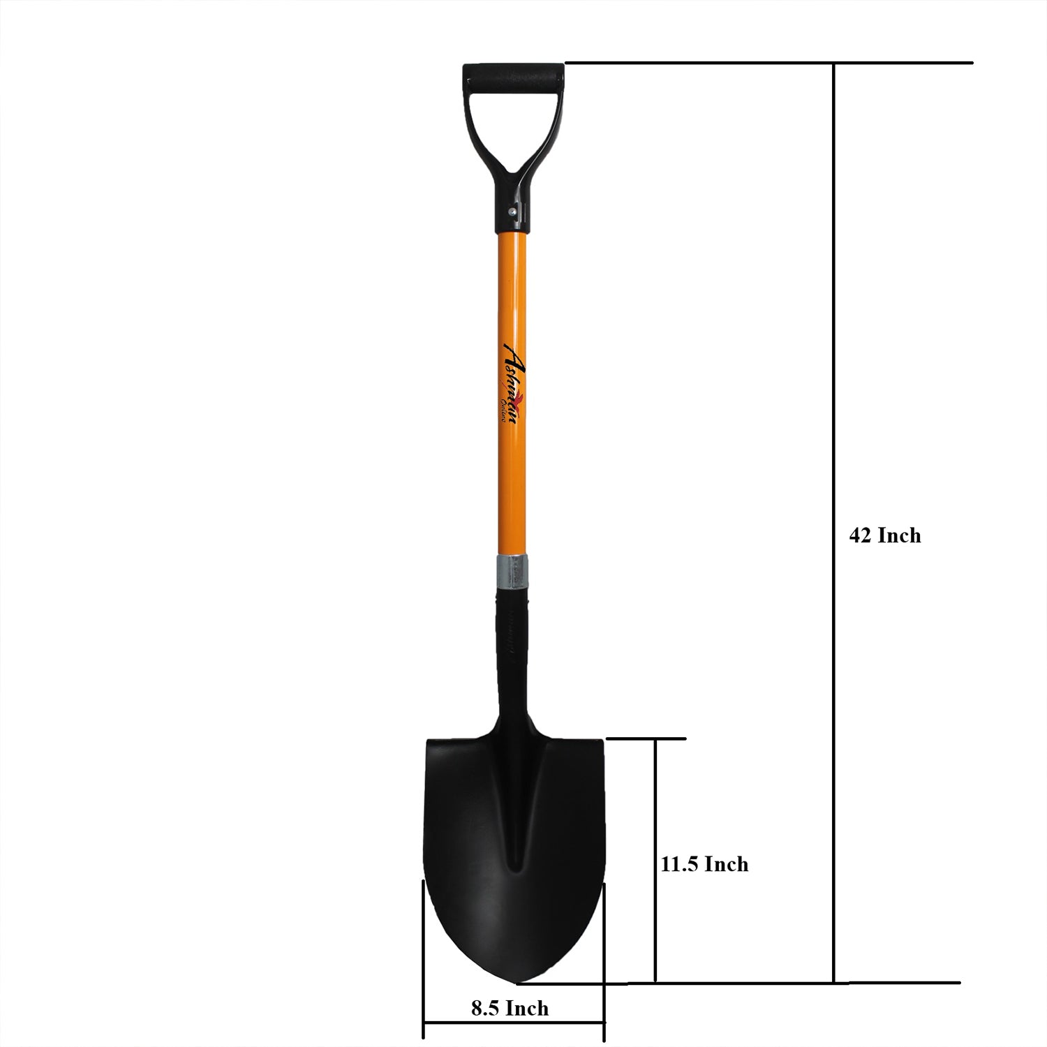 Ashman Round Shovel (Large) – (2 Pack) – The Round Shovel has a D Hand –  Ashman Online