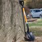 Ashman Round Shovel (Large) – (6 Pack) – The Round Shovel has a D Handle Grip with 41 Inches Long shaft – Heavy duty Blade with a shaft made of Fiber Glass.