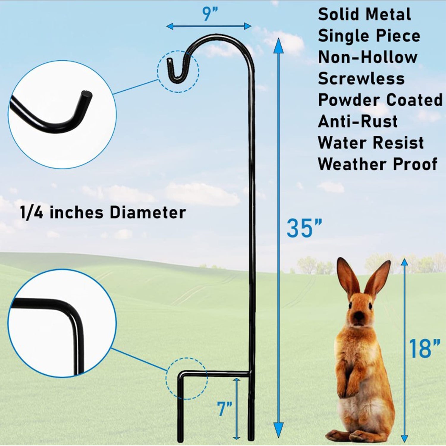 Shepherds Hook For Deck Railing Online Shopping factoryeye