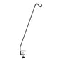 Ashman Deck Hook, Double Forged Solid Metal Single Piece Rod, Ideal for Bird Feeders, Plant Hangers, Lanterns, Wind Chimes(1, Regular Hook)